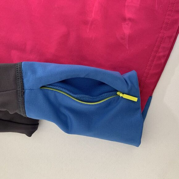 Title Nine Gidget Dress Size M Pink Colorblock Stretch Athletic Active Golf Bike - Picture 6 of 10